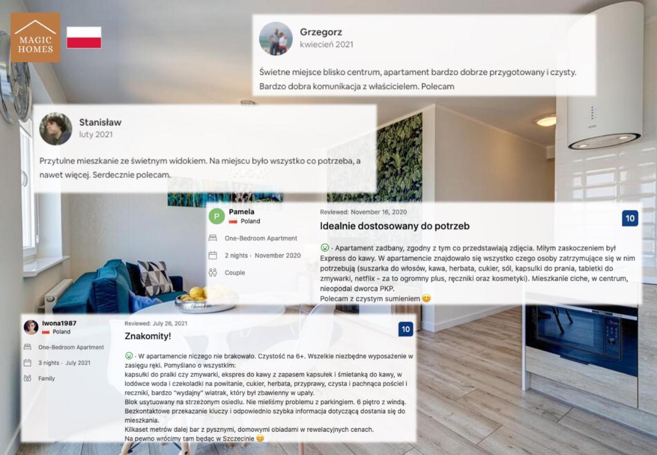 Mh Blue Design Apartment Szczecin Eksteriør bilde